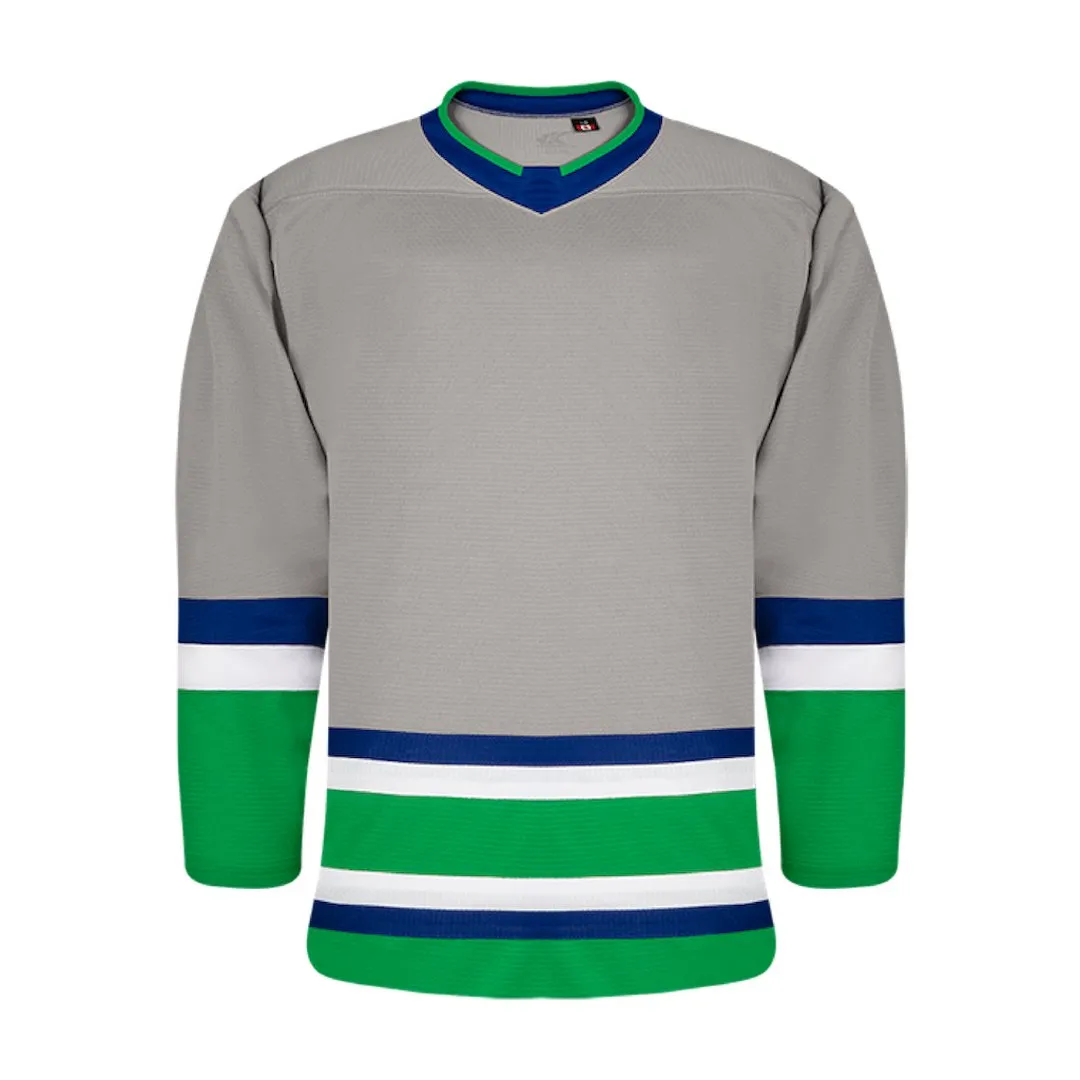 NHL Pattern K3G Pro Hockey Jersey: Hartford Whalers Grey